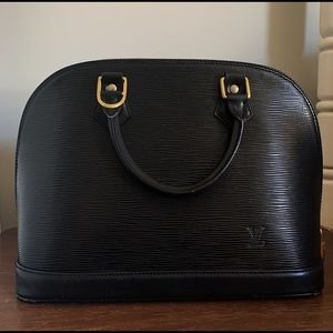 Louis Vuitton Epi Alma PM Black